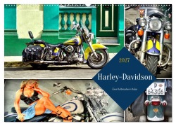 Cover-Bild zum Titel 'Harley-Davidson - Eine Kultmarke in Kuba (Wandkalender 2027 DIN A2 quer), CALVENDO Monatskalender' von 'Henning von Löwis of Menar'