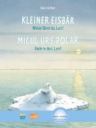 Cover-Bild zum Titel 'Kleiner Eisbär - Wohin fährst du, Lars? (Deutsch-Rumänisch)' von 'Hans De Beer'