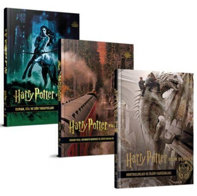 Harry Potter Film Dehlizi Serisi 3 Kitap Takim - Jody Revenson
