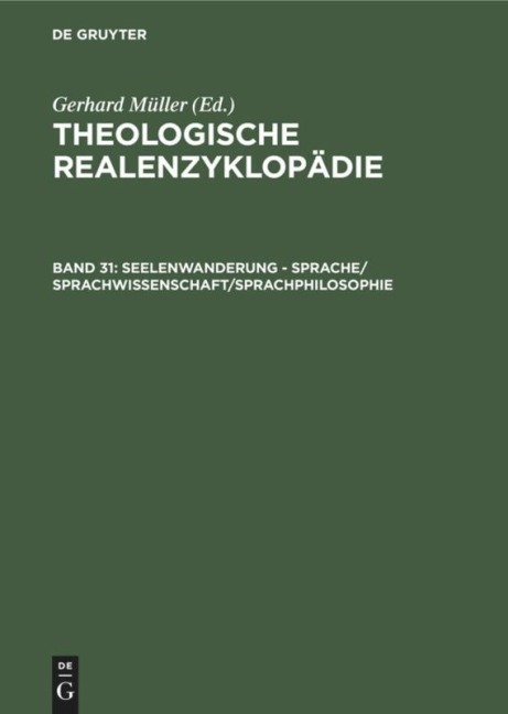 Seelenwanderung - Sprache/Sprachwissenschaft/Sprachphilosophie - 