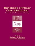 Cover-Bild zum Titel 'Handbook of Flavor Characterization' von ''