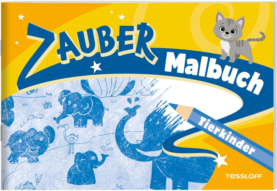 Zaubermalbuch. Tierkinder - 