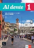 Cover-Bild zum Titel 'Al dente 1 (A1). Deutsche Ausgabe. Kurs- und Übungsbuch + Audio-CD + DVD' von ''
