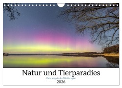 Natur und Tierparadies (Wandkalender 2026 DIN A4 quer), CALVENDO Monatskalender - André Pretzel