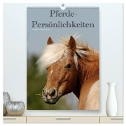 Cover-Bild zum Titel 'Pferde-Persönlichkeiten - ausdrucksstarke Gesichter verschiedener Pferderassen (hochwertiger Premium Wandkalender 2026 DIN A2 hoch), Kunstdruck in Hochglanz' von 'Ramona Dünisch - Www. Ramona-Duenisch. De'
