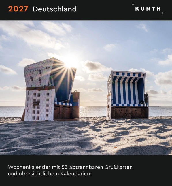 Deutschland - KUNTH Postkartenkalender 2027 - 