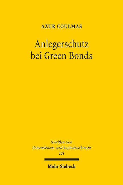 Anlegerschutz bei Green Bonds - Azur Coulmas
