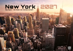 Cover-Bild zum Titel 'New York - die Stadt, die niemals schläft - 2027 - Kalender DIN A3' von ''