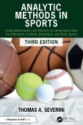 Cover-Bild zum Titel 'Analytic Methods in Sports' von 'Thomas A Severini'