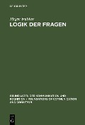 Cover-Bild zum Titel 'Logik der Fragen' von 'Jürgen Walther'