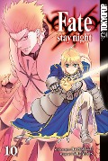 Cover-Bild zum Titel 'FATE/Stay Night 10' von 'Dat Nishikawa, Type-Moon'