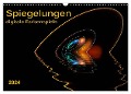 Spiegelungen - digitale Farbenspiele (Wandkalender 2024 DIN A3 quer), CALVENDO Monatskalender - Peter Roder