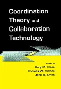 Cover-Bild zum Titel 'Coordination Theory and Collaboration Technology' von ''