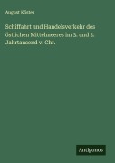 Cover-Bild zum Titel 'Schiffahrt und Handelsverkehr des östlichen Mittelmeeres im 3. und 2. Jahrtausend v. Chr.' von 'August Köster'