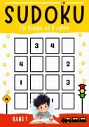 Cover-Bild zum Titel 'Sudoku für Kinder ab 6 Jahre - BAND 1' von 'Kindery Verlag'