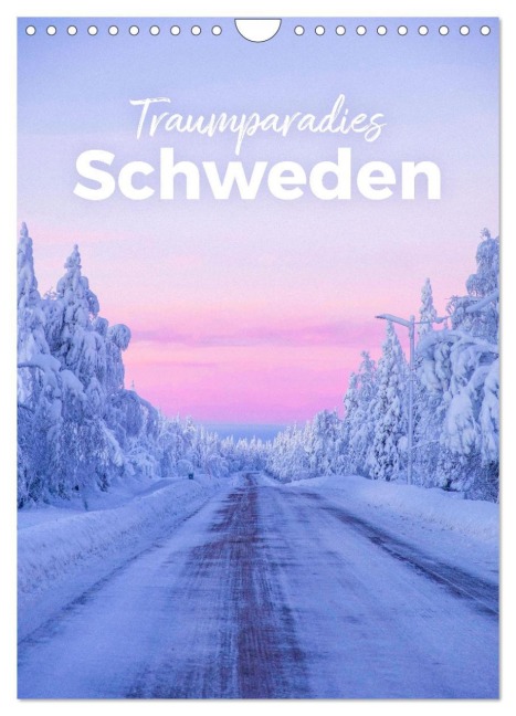 Traumparadies Schweden (Wandkalender 2026 DIN A4 hoch), CALVENDO Monatskalender - M. Scott
