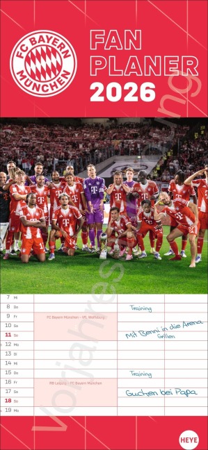 FC Bayern München Fanplaner 2027 - 