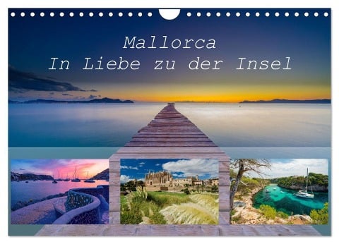 Mallorca - In Liebe zu der Insel (Wandkalender 2024 DIN A4 quer), CALVENDO Monatskalender - Jürgen Seibertz