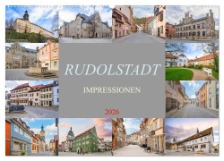 Cover-Bild zum Titel 'Rudolstadt Impressionen (Wandkalender 2026 DIN A2 quer), CALVENDO Monatskalender' von 'Dirk Meutzner'