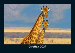 Cover-Bild zum Titel 'Giraffen 2027 Fotokalender DIN A5' von 'Tobias Schmitt, Kevin Heber'