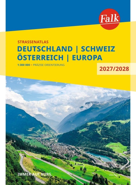 Falk Straßenatlas 2027/2028 Deutschland, Schweiz, Österreich 1:300.000 - 