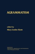 Cover-Bild zum Titel 'Agrammatism' von ''