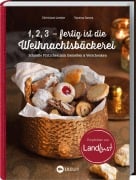 Cover-Bild zum Titel '1,2,3 - fertig ist die Weihnachtsbäckerei' von 'Christiane Leesker'