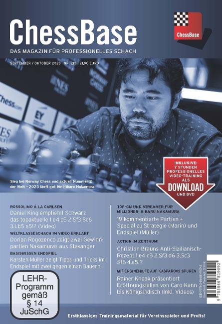 ChessBase Magazin 215 - 