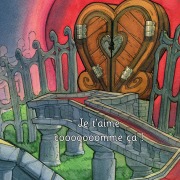 Cover-Bild zum Titel 'Je t'aime cooooooomme ça ! - Illustré par Johan Walder' von 'Urs Richle'
