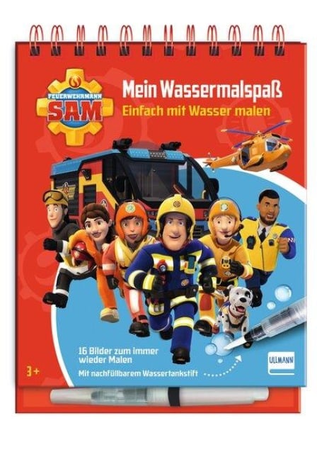 Mein Wassermalspaß - Feuerwehrmann Sam - 