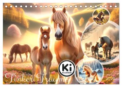 Cover-Bild zum Titel 'Tinker Träume - Ein Jahr auf zauberhaften Weiden (Tischkalender 2026 DIN A5 quer), CALVENDO Monatskalender' von 'Marco Warstat'