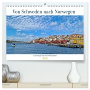 Cover-Bild zum Titel 'Von Schweden nach Norwegen mit dem Wohnmobil unterwegs (hochwertiger Premium Wandkalender 2026 DIN A2 quer), Kunstdruck in Hochglanz' von 'Baete Bussenius'