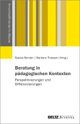 Cover-Bild zum Titel 'Beratung in pädagogischen Kontexten' von ''