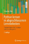 Cover-Bild zum Titel 'Python lernen in abgeschlossenen Lerneinheiten' von 'Sebastian Dörn'