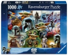 Cover-Bild zum Titel 'Erwachsenenpuzzle 1000 Teile - The Mandalorian and Grogu' von ''