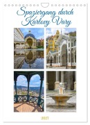 Cover-Bild zum Titel 'Spaziergang durch Karlovy Vary (Wandkalender 2027 DIN A4 hoch), CALVENDO Monatskalender' von 'Kerstin Waurick'