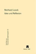 Cover-Bild zum Titel 'Idee und Reflexion bei Kant' von 'Reinhard Loock'
