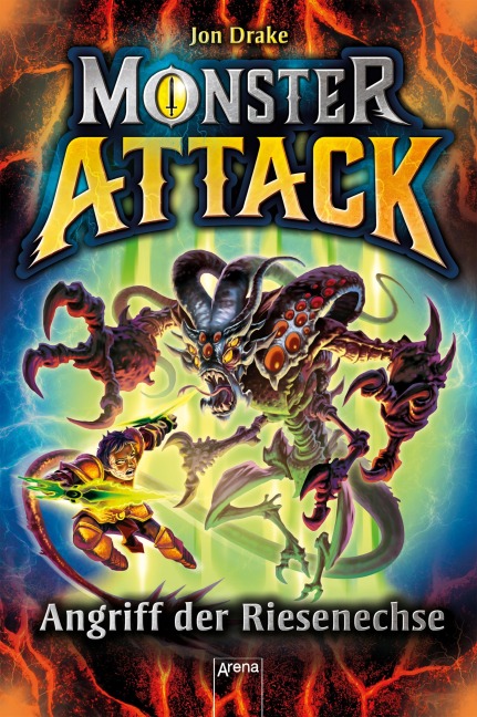 Monster Attack (1). Angriff der Riesenechse - Jon Drake