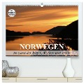 Norwegen. Im Land der Sagen, Mythen und Trolle (hochwertiger Premium Wandkalender 2025 DIN A2 quer), Kunstdruck in Hochglanz - Elisabeth Stanzer