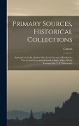 Cover-Bild zum Titel 'Primary Sources, Historical Collections' von 'Curzon'