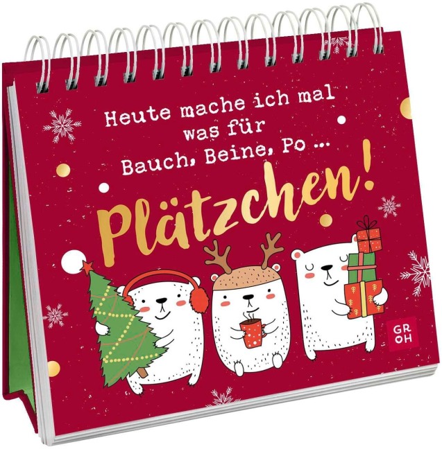 Heute mache ich mal was für Bauch, Beine, Po ... Plätzchen! - 