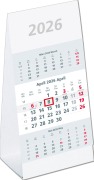 Cover-Bild zum Titel '3-Monats-Aufstellkalender 2026 - 10,5x14,5 cm - 3 Monate auf 1 Seite - mit Kopftafel und Datumsschieber - Mehrmonatskalender - 980-0000' von ''