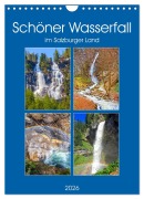 Cover-Bild zum Titel 'Schöner Wasserfall (Wandkalender 2026 DIN A4 hoch), CALVENDO Monatskalender' von 'Christa Kramer'