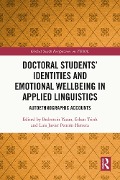 Cover-Bild zum Titel 'Doctoral Students' Identities and Emotional Wellbeing in Applied Linguistics' von ''