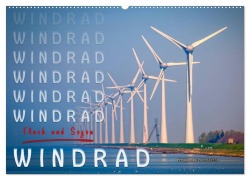 Cover-Bild zum Titel 'Windrad - Fluch und Segen (Wandkalender 2026 DIN A2 quer), CALVENDO Monatskalender' von 'Peter Roder'