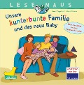 Cover-Bild zum Titel 'LESEMAUS 173: Unsere kunterbunte Familie und das neue Baby' von 'Anna Wagenhoff'