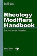 Cover-Bild zum Titel 'Rheology Modifiers Handbook' von 'David D. Braun, Meyer R. Rosen'