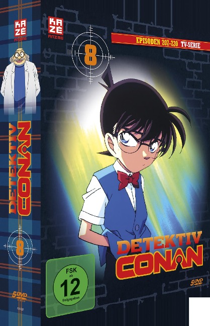 Detektiv Conan - TV-Serie - DVD Box 8 (Episoden 207-230) (5 DVDs) - 