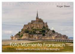 Küsten der Normandie und der Bretagne (Tischkalender 2026 DIN A5 quer), CALVENDO Monatskalender - Roger Steen