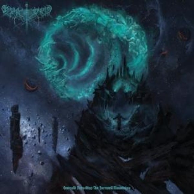 Emerald Fires Atop The Farewell Mountains - Cosmic Putrefaction